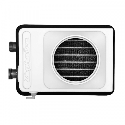 Zephaire - (n)Ice Box v2 Air-to-water Heat Exchanger -w/ Condensate Drain Zephaire - (n)Ice Box v2 Air-to-water Heat Exchanger -w/ Condensate Drain